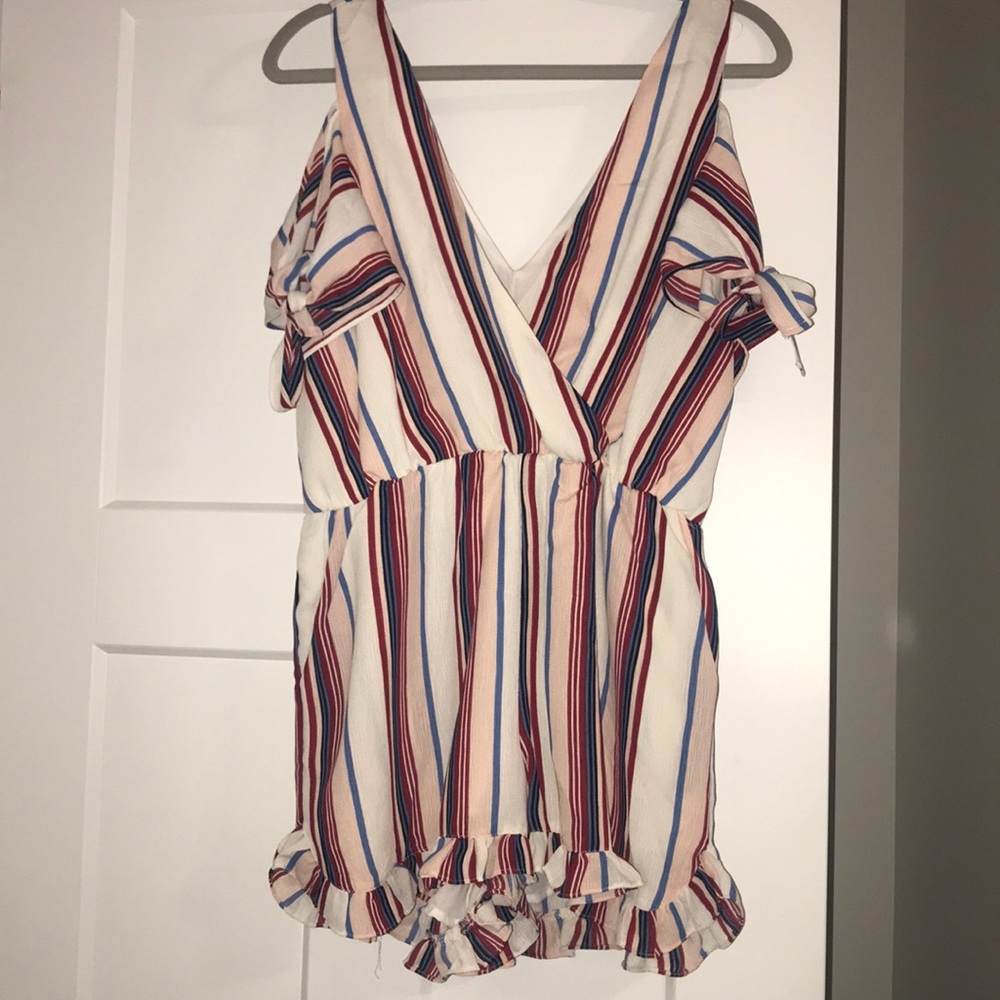 Striped Romper